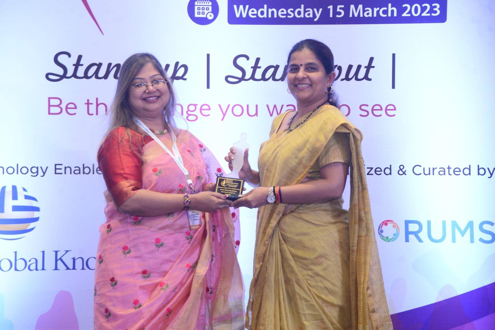 CHRO Ms. Ishita Medhekar bags the “Woman Leader of the Organization” Award