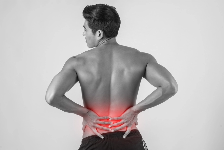 Symptoms of tailbone pain