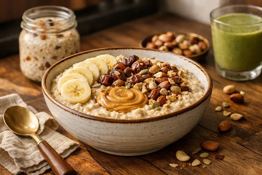 Healthy oats diet for weight gain