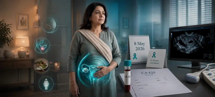 Women health awareness ovarian cancer