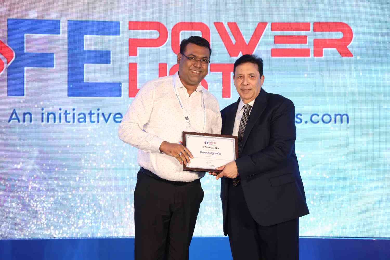 CFO Mr. Rakesh Agarwal bags the ‘Financial Star’ Award